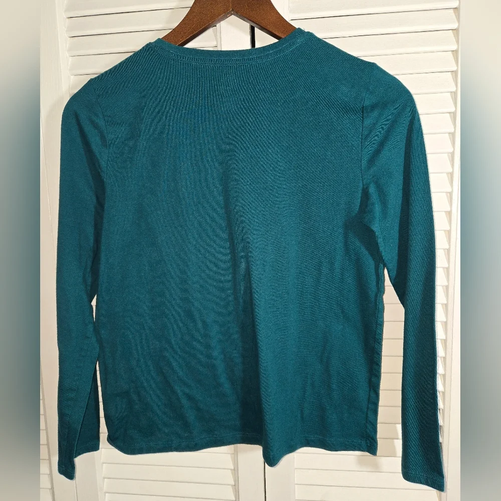 Wonder Nation Long Sleeve Planet Rocket Far Out Tee Sz 14/16